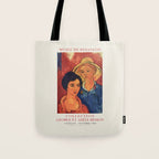 Vintage Exhibition Poster - George and Edele Besson Collection, 1965 Tote Bag Gallery Image 1