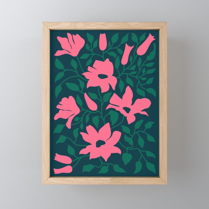 Flowers & Branches: Night Edition Mini Art Print Gallery Image 1