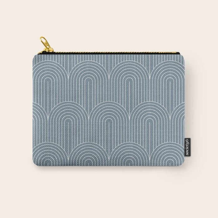 Art Deco Arch Pattern XLI Carry All Pouch Gallery Image 1