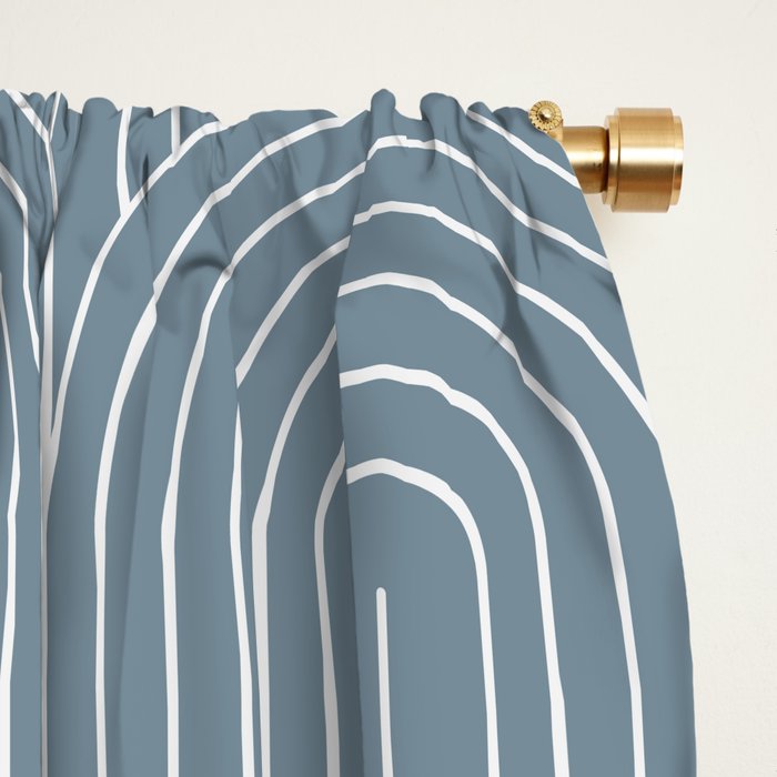 Art Deco Arch Pattern XLI Window Curtain Gallery Image 2