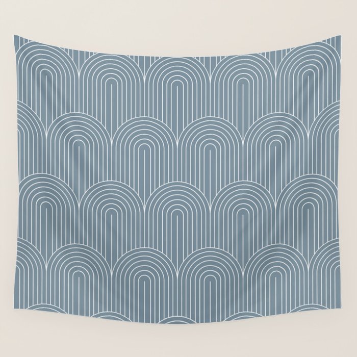 Art Deco Arch Pattern XLI Wall Tapestry Gallery Image 4