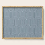 Art Deco Arch Pattern XLI Serving Tray Gallery Image 1