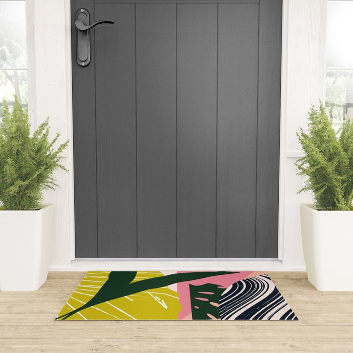 Tropical West Welcome Mat Gallery Image 3