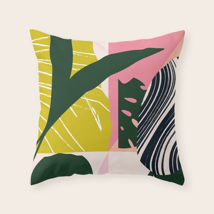 Tropical West Throw Pillow Gallery Image 6