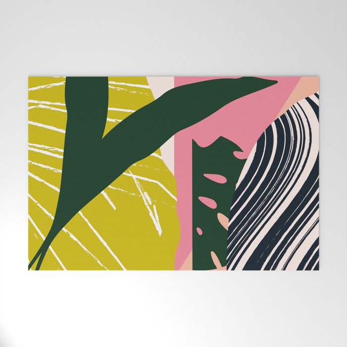 Tropical West Welcome Mat Gallery Image 1