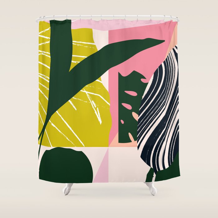 Tropical West Shower Curtain Gallery Image 1