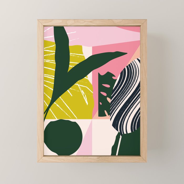 Tropical West Mini Art Print Gallery Image 1