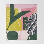 Tropical West Throw Blanket Gallery Image 2
