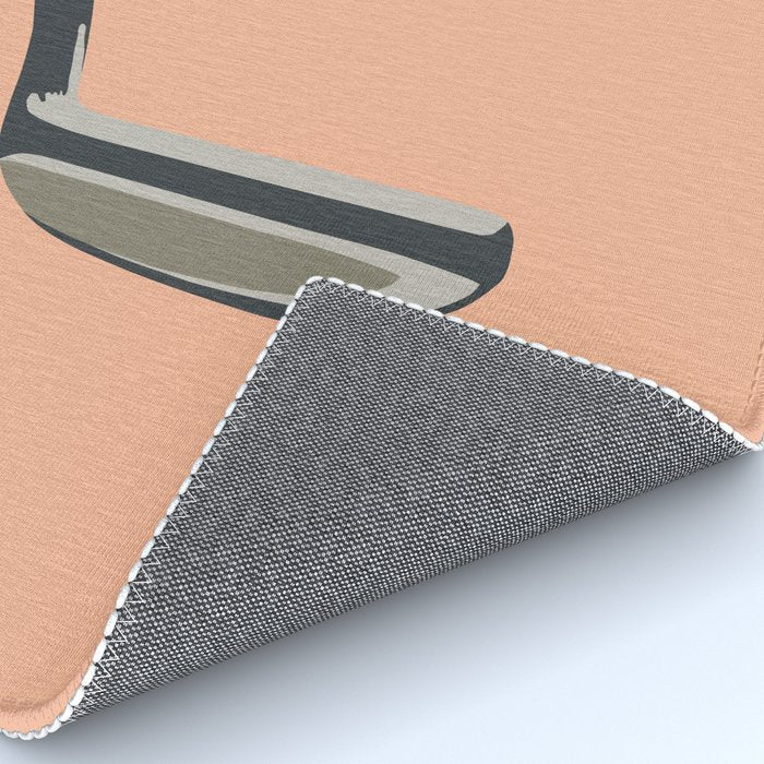 Golf Orange Rug Gallery Image 4