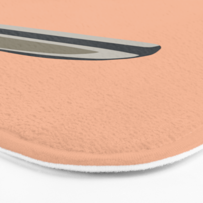 Golf Orange Bath Mat Gallery Image 3