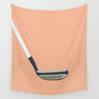 Golf Orange Wall Tapestry Gallery Image 4