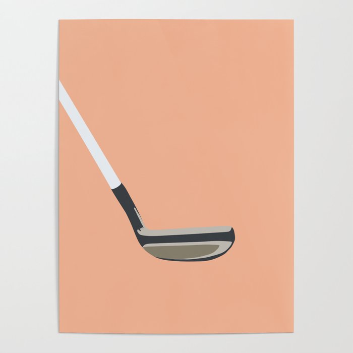 Golf Orange Poster Gallery Image 1