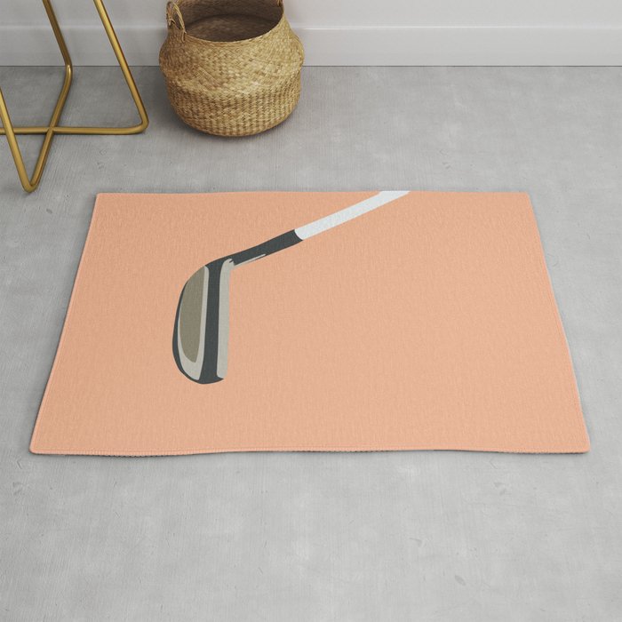 Golf Orange Rug Gallery Image 1