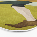 Golfer Vintage Golf Bath Mat Gallery Image 3