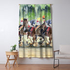 Horse Racing 2 Window Curtain Gallery Image 5