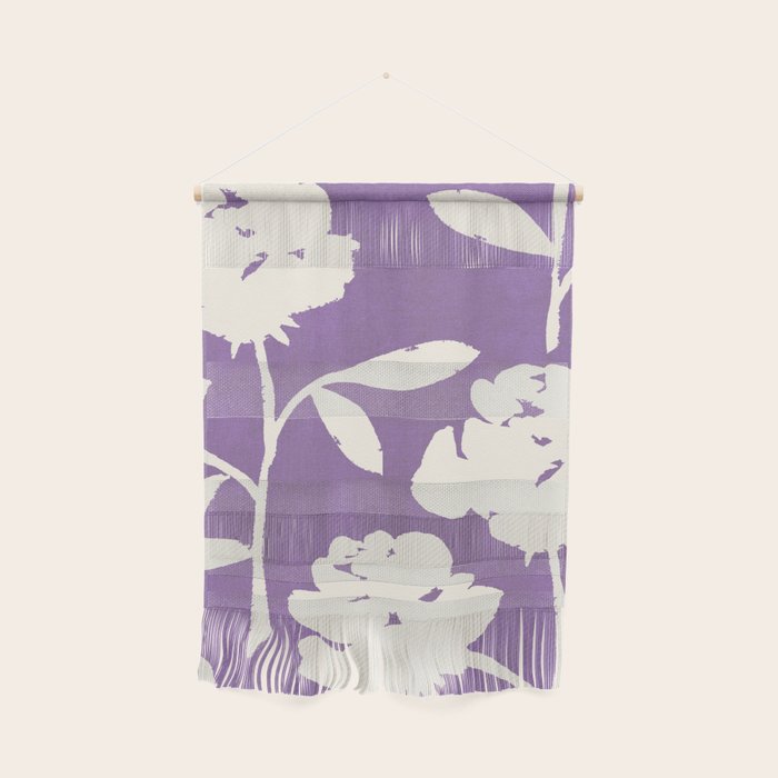 Roses Pattern - Purple  Wall Hanging Gallery Image 1