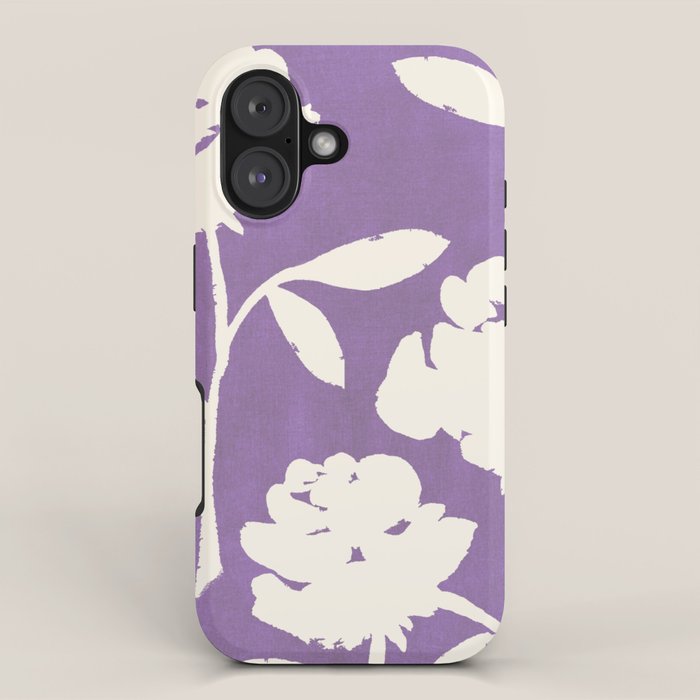 Roses Pattern - Purple  iPhone Case Gallery Image 1