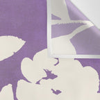 Roses Pattern - Purple  Wall Tapestry Gallery Image 3