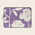 Roses Pattern - Purple  Laptop Sleeve Gallery Image 1
