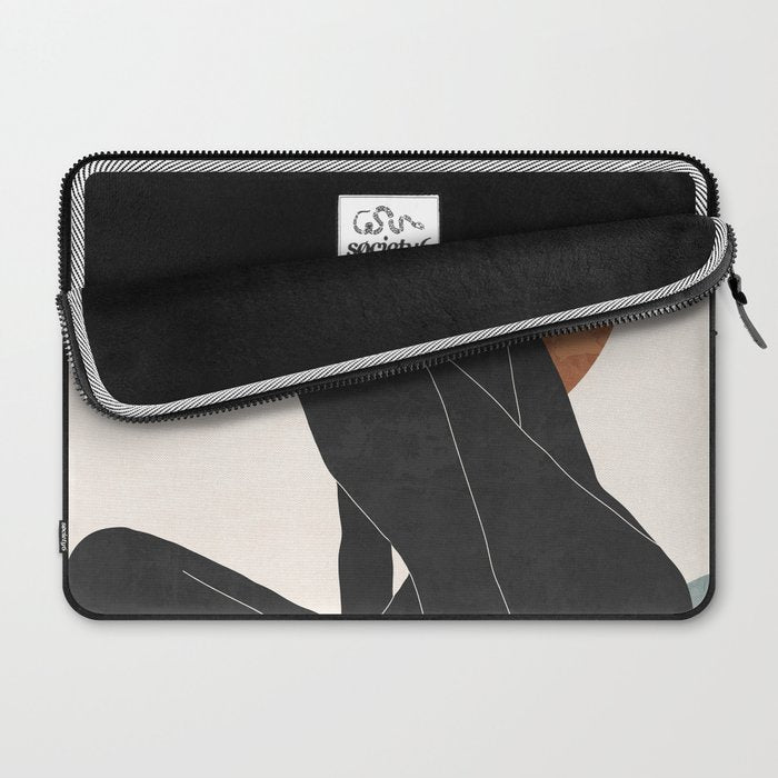 Abstract Art / Female Figure Laptop Sleeve Gallery Image 2