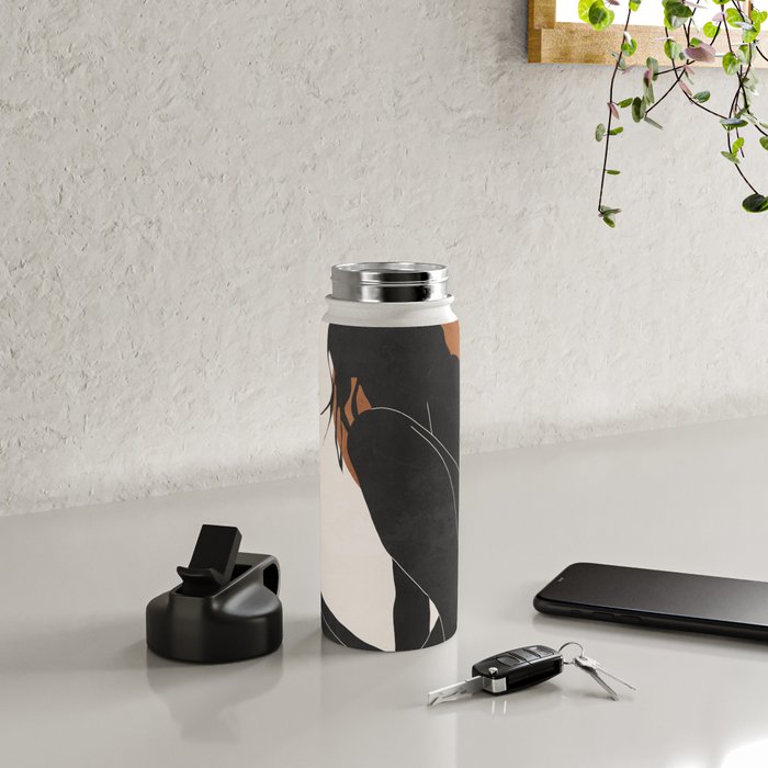 Abstract Art / Female Figure Water Bottle Gallery Image 4