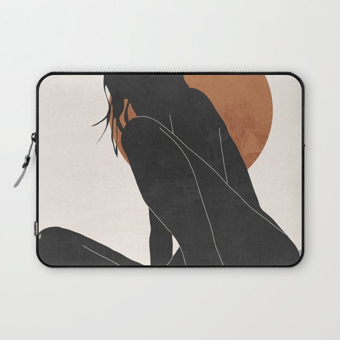 Abstract Art / Female Figure Laptop Sleeve Gallery Image 1