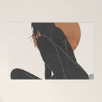 Abstract Art / Female Figure Welcome Mat Gallery Image 1