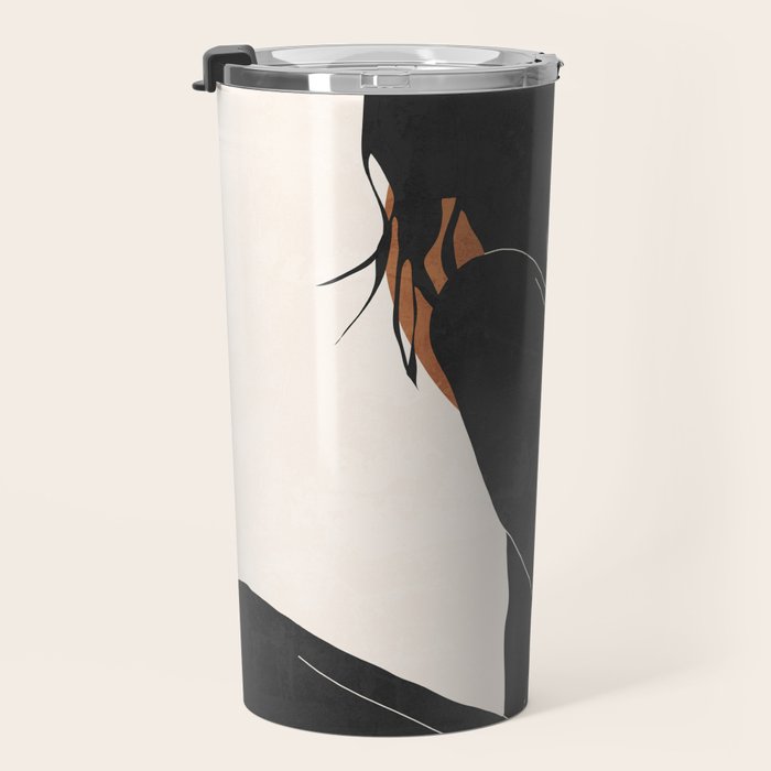 Abstract Art / Female Figure Travel Mug Gallery Image 3