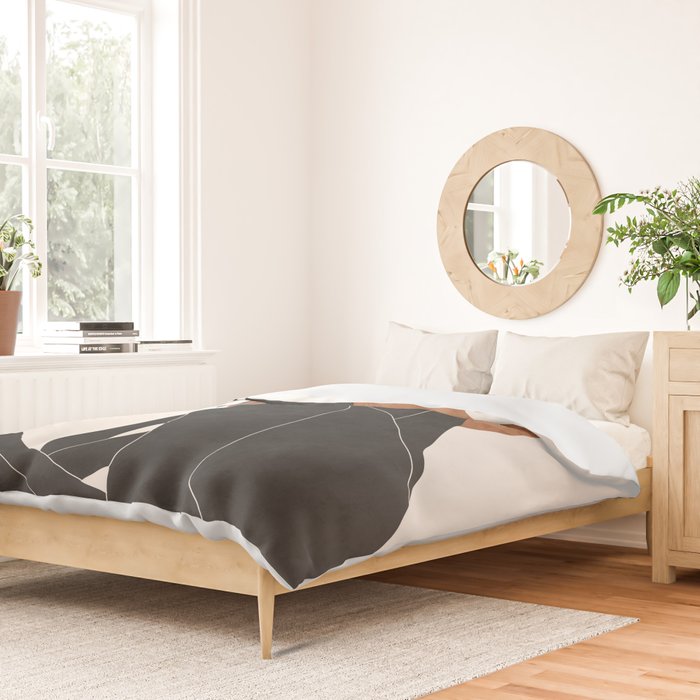 Abstract Art / Female Figure Duvet Cover Gallery Image 2