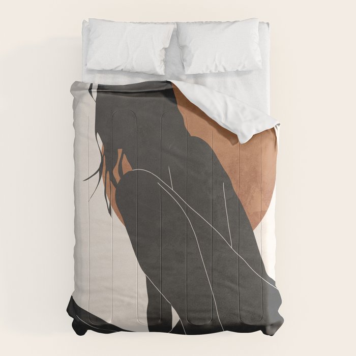 Abstract Art / Female Figure Comforter Gallery Image 6