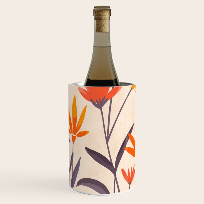 Cosmos and Sunshine Floral Design Wine Chiller Gallery Image 1