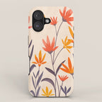 Cosmos and Sunshine Floral Design iPhone Case Gallery Image 1
