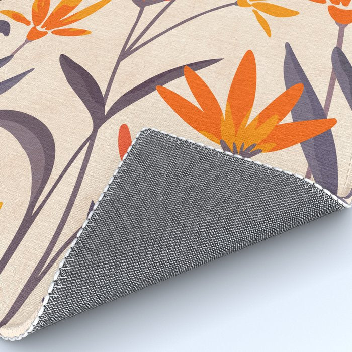 Cosmos and Sunshine Floral Design Rug Gallery Image 4