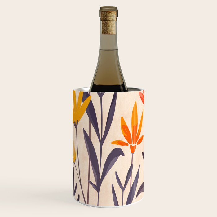 Cosmos and Sunshine Floral Design Wine Chiller Gallery Image 2