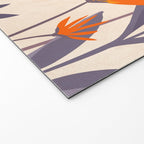 Cosmos and Sunshine Floral Design Welcome Mat Gallery Image 2