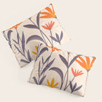 Cosmos and Sunshine Floral Design Pillow Sham Gallery Image 3