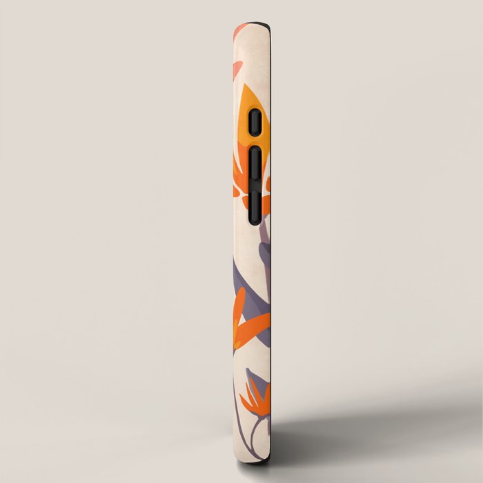 Cosmos and Sunshine Floral Design iPhone Case Gallery Image 2