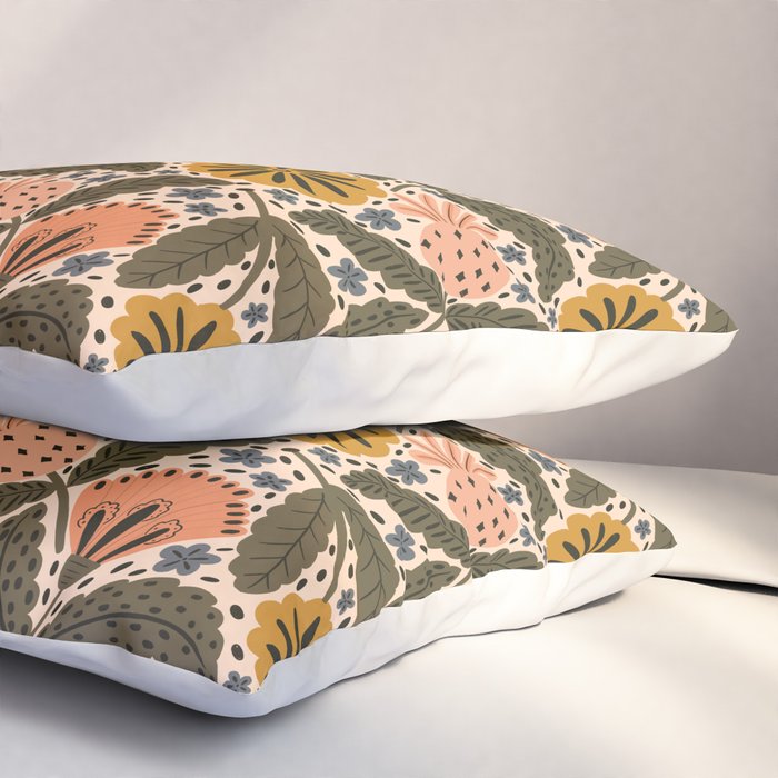 Fall Floral  Pillow Sham Gallery Image 3