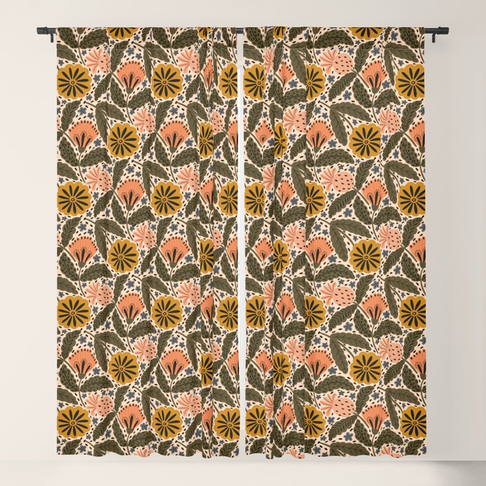 Fall Floral  Window Curtain Gallery Image 5