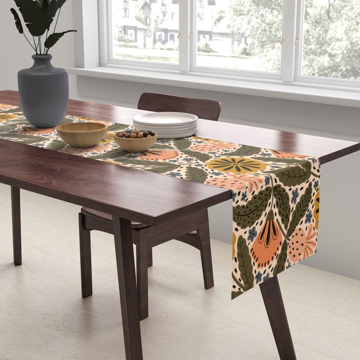 Fall Floral  Table Runner Gallery Image 2