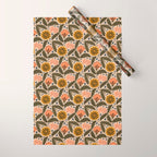 Fall Floral  Wrapping Paper Gallery Image 1