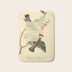 Bohemian Chatterer from 'An Almanac of Birds - Divinations for Uncertain Days' (almanacofbirds.org) Bath Mat Gallery Image 1