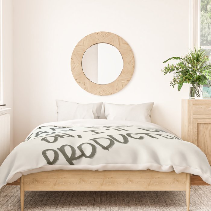 Working from Home Duvet Cover Gallery Image 3