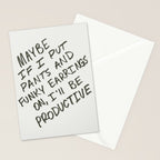 Working from Home Stationery Card Gallery Image 2