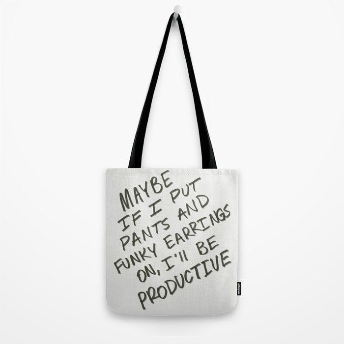 Working from Home Tote Bag Gallery Image 2