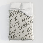 Working from Home Duvet Cover Gallery Image 6