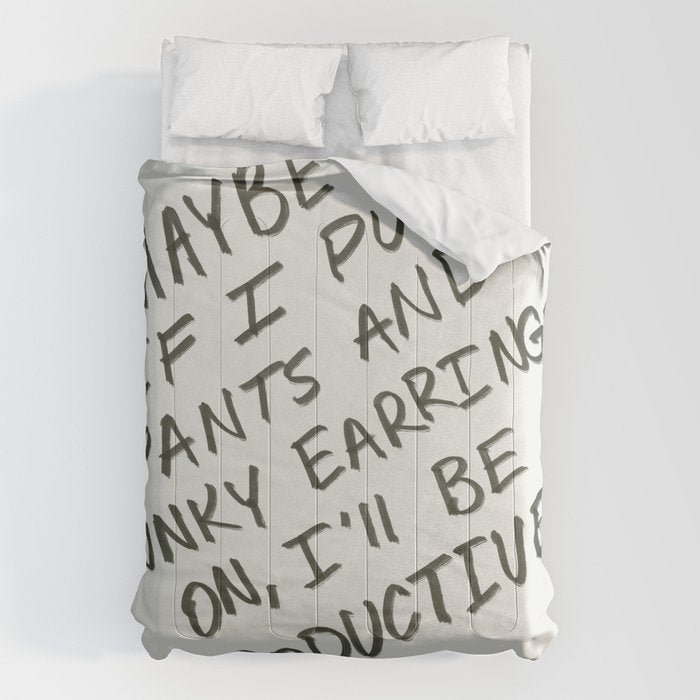 Working from Home Comforter Gallery Image 6