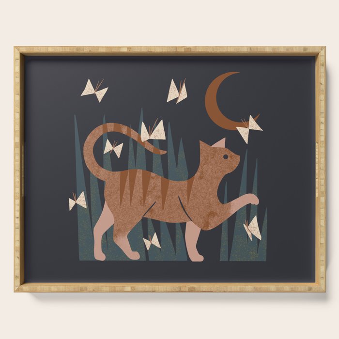 Night Hunter Serving Tray Gallery Image 1