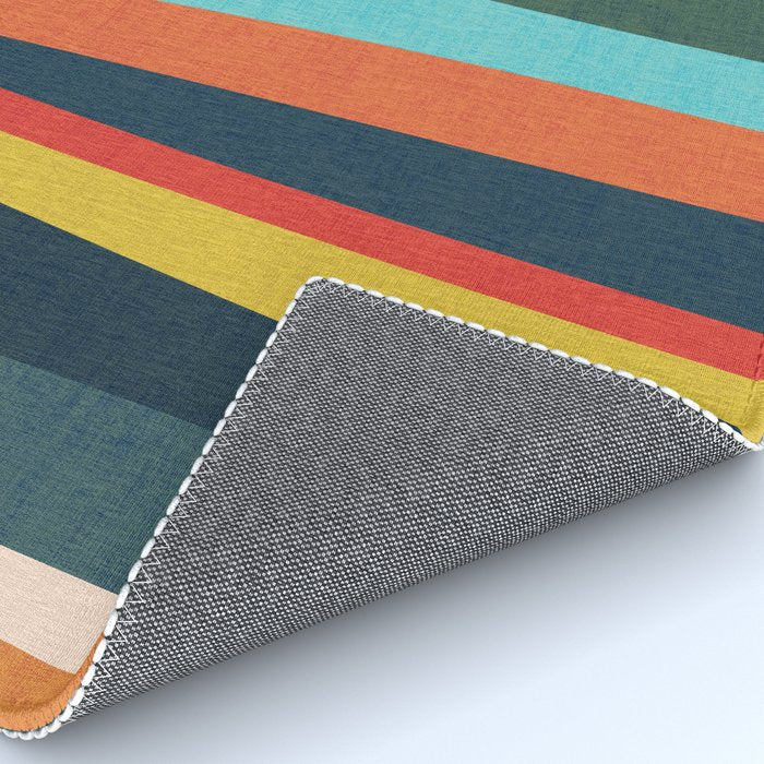 Mid-century zebra Rug Gallery Image 4