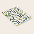 Panda Print, Succulents, Greenery and Cute Pandas, Flowers and Cactus Notebook Gallery Image 2